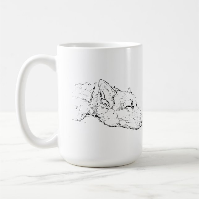 German Shepherd Mug, Personalised Dog Mom Coffee Mug (Left)