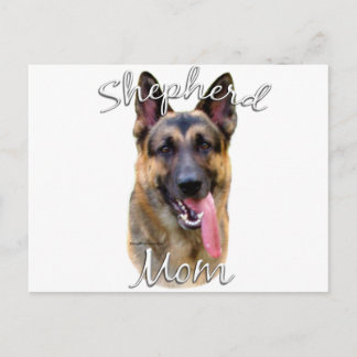 German Shepherd Mum 2 Postcard