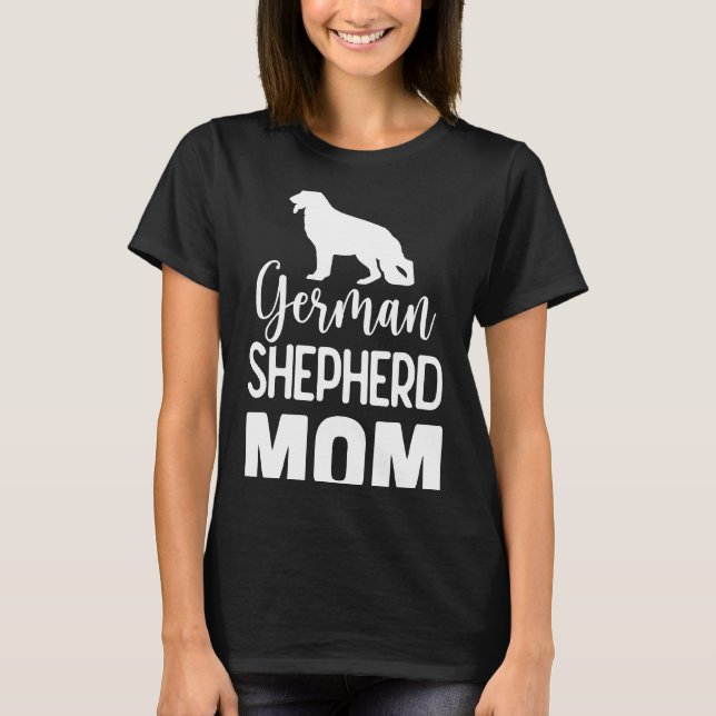 German Shepherd Mum Dog 586 T-Shirt (Front)