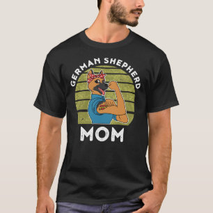 German Shepherd Mum Funny German Shepherd T-Shirt