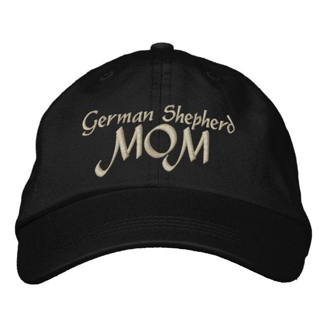 German Shepherd Mum Gifts Embroidered Hat (Front)