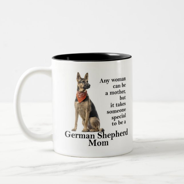 German Shepherd Mum Mug (Left)