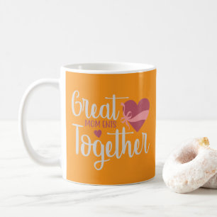 German Shepherd Mum Pink Typography Classic Coffee Mug