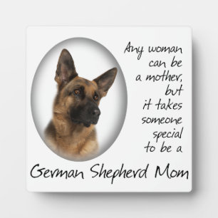 German Shepherd Mum Plaque