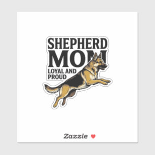 German Shepherd Mum Shirt Vintage Engraving Dog Lo