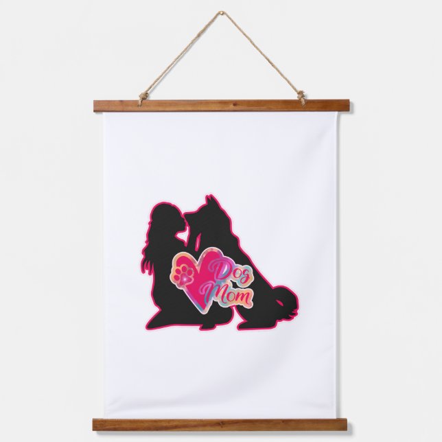 German Shepherd Mum Tapestry (Front)