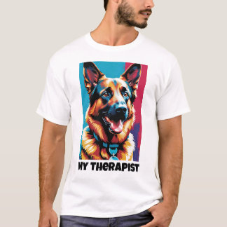 German Shepherd - My Therapist T-Shirt