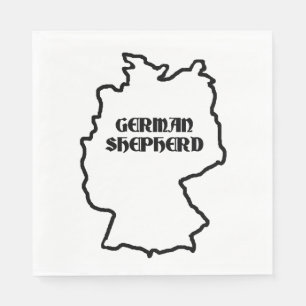 german shepherd name in origin napkin