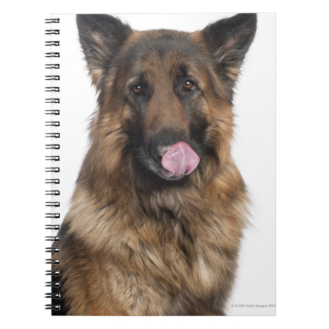 German Shepherd Notebook (Front)