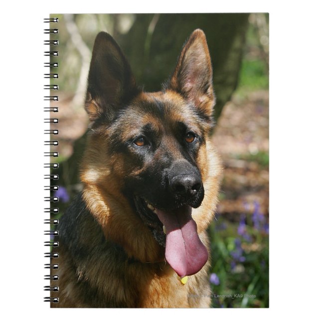 German Shepherd Notebook (Front)