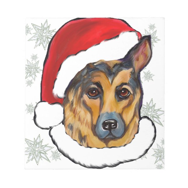 GERMAN SHEPHERD NOTEPAD (Front)