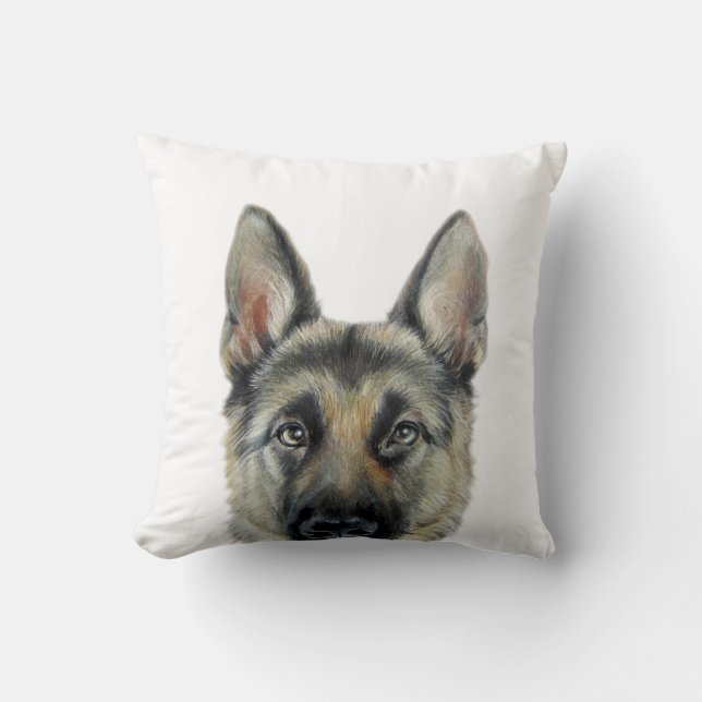German Shepherd original pillow (Front)
