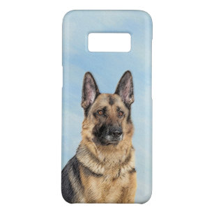 German Shepherd Painting - Cute Original Dog Art Case-Mate Samsung Galaxy S8 Case
