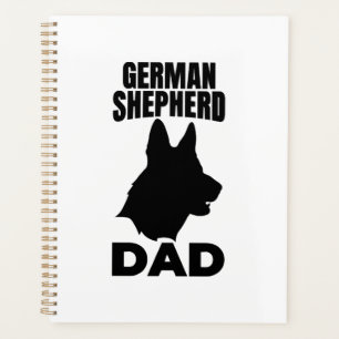 German Shepherd Papa Planner