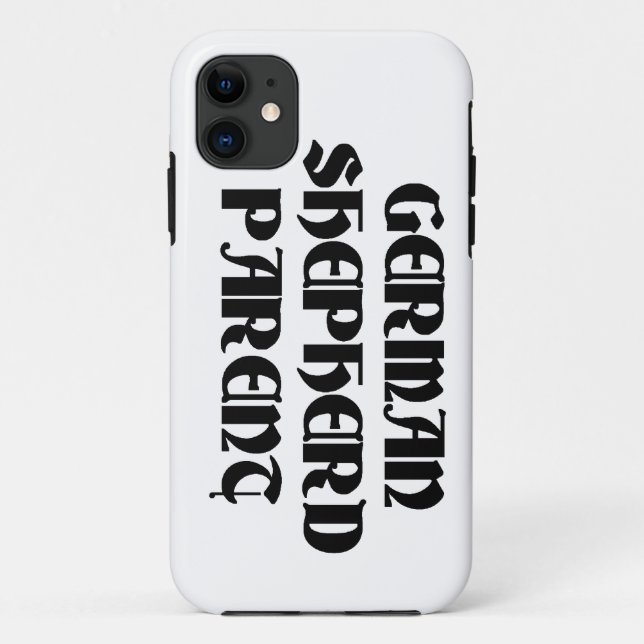 german shepherd parent.png Case-Mate iPhone case (Back)