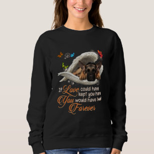 German Shepherd Paw Love Loss Of Dog Beautiful Pet Sweatshirt
