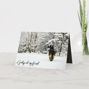 German Shepherd Pet Loss Sympathy Card