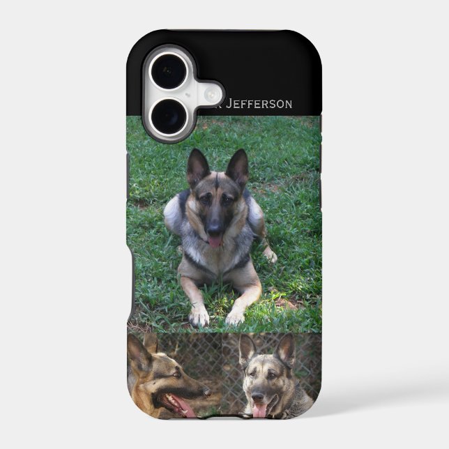German Shepherd: Picture Collage (Back)