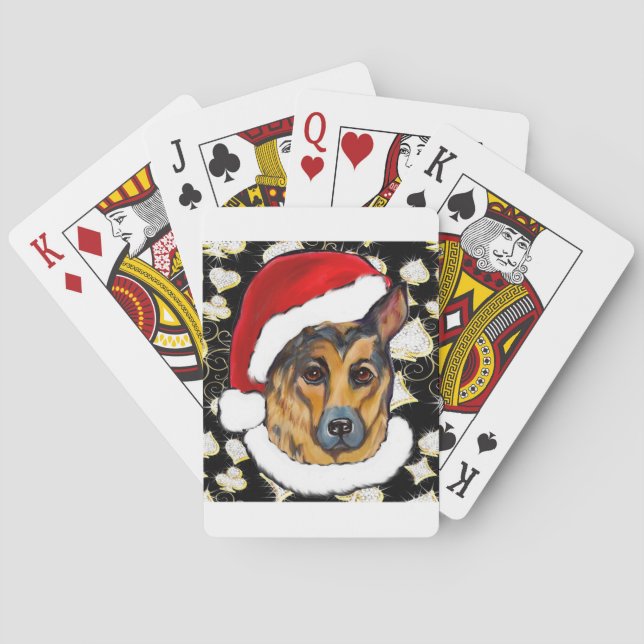 GERMAN SHEPHERD PLAYING CARDS (Back)