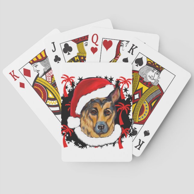 GERMAN SHEPHERD PLAYING CARDS (Back)