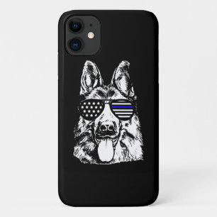 German Shepherd Police Officer Police Dog iPhone 11 Case
