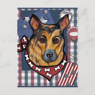 GERMAN SHEPHERD POSTCARD