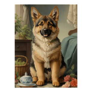 German Shepherd Poster