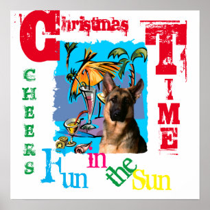 German Shepherd Poster