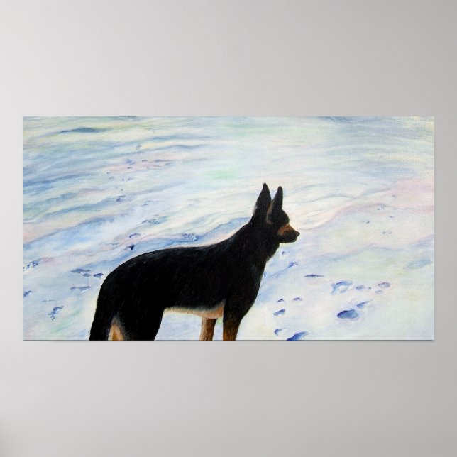 German Shepherd Poster (Front)