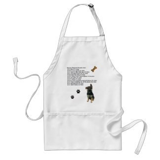 German Shepherd Property Laws Apron