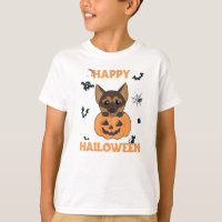 German Shepherd Pumpkin Dogs Happy Halloween