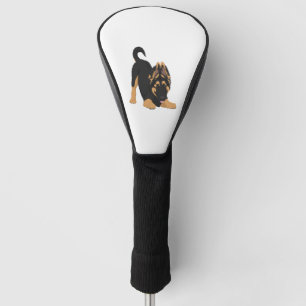 German Shepherd Puppy  Golf Head Cover