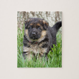 German Shepherd Puppy Jigsaw Puzzle