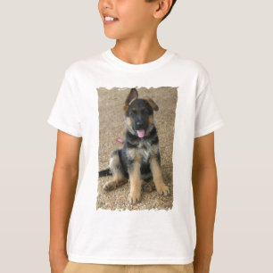 German Shepherd Puppy Kid's T-Shirt