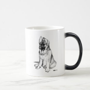 German Shepherd Puppy Magic Mug
