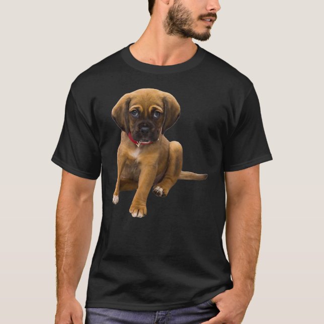 German Shepherd Puppy T-Shirt (Front)