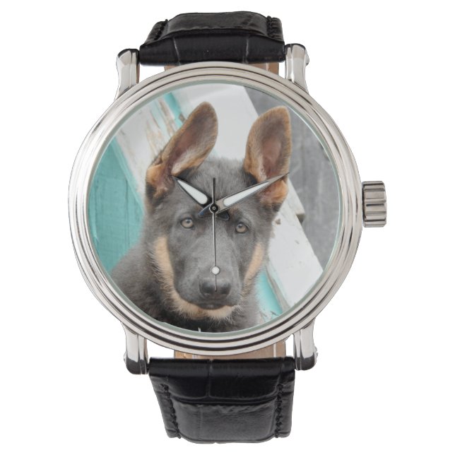 German Shepherd Puppy Watch (Front)