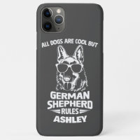 German Shepherd Rules and Cool Funny Dog Lover