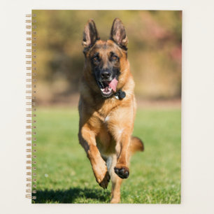 German Shepherd Running Planner