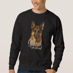 German Shepherd Sharp Dog  Dogs Sweatshirt