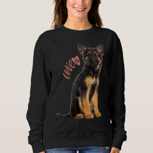German Shepherd Shepard Dog Mom Dad Love Pet   4 Sweatshirt