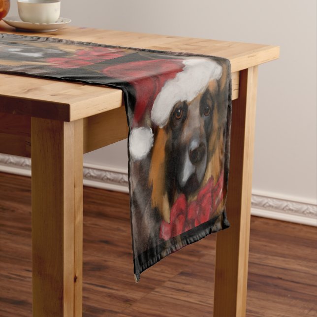 German Shepherd  Short Table Runner (In Situ)