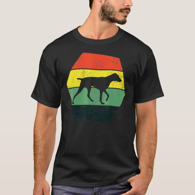 German Shepherd Shorthaired Pointer Gsp Owner T-Shirt (Front)