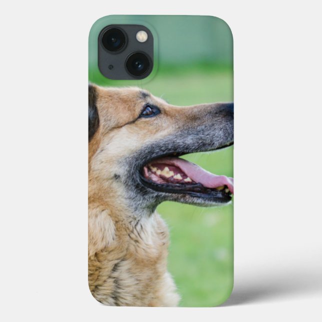 German Shepherd Side Portrait Case-Mate iPhone Case (Back)