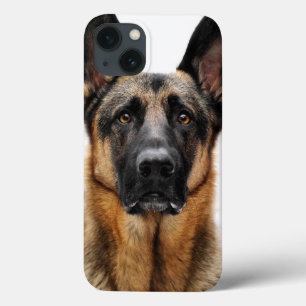 German Shepherd Sitting Up iPhone 13 Case