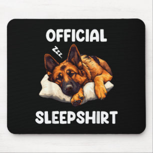 German Shepherd Sleepshirt Dog Lover Pajamas  Mouse Mat