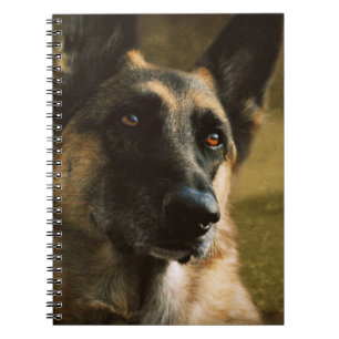 German Shepherd Spiral Note Books