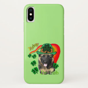 German Shepherd St Patricks Day iPhone X Case