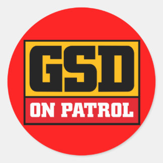 german shepherd sticker