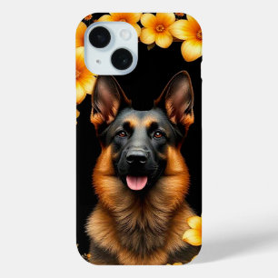 German Shepherd Strong Loyal Spirit 🐾 iPhone 15 Case